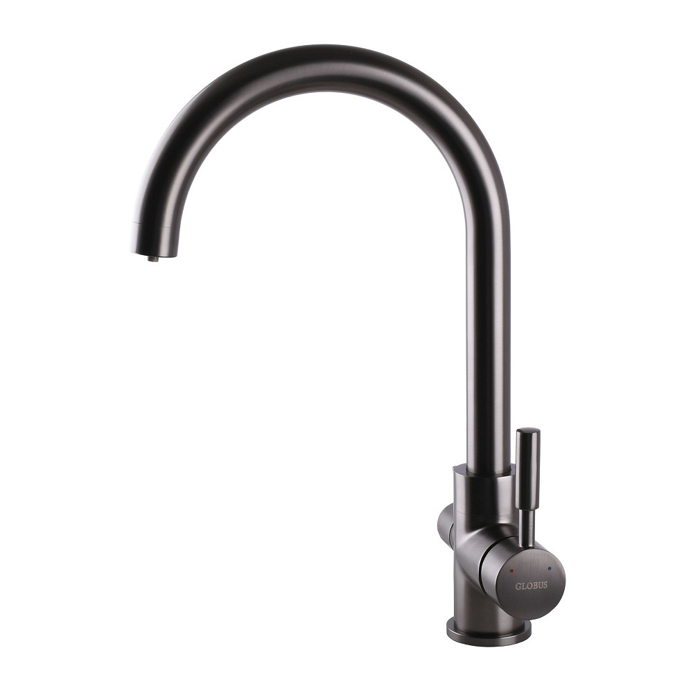Змішувач для кухні під осмос Globus Lux LAZER GLLR-0333-11-GRAPHITE Тернопіль - фото 4
