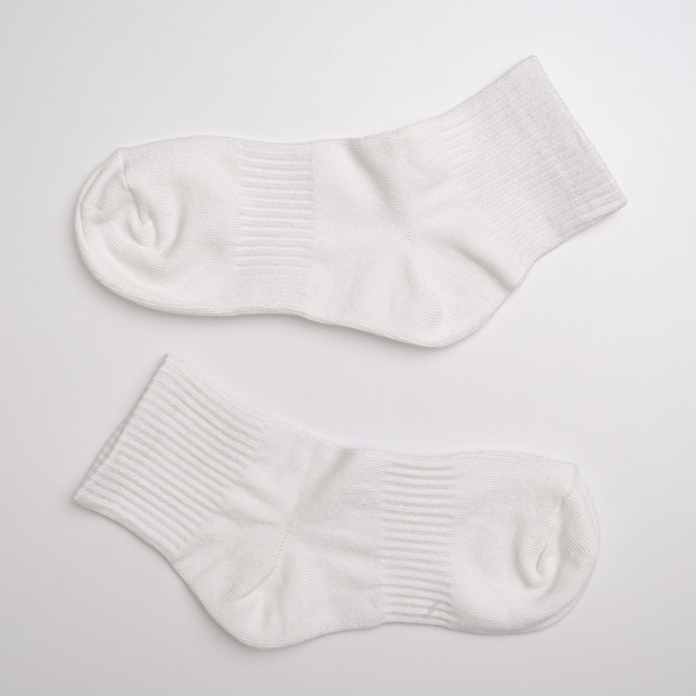 Набор носков мужских хлопковых 10 пар Youstar 044 Низкие 41-47 Белый черный Сумы - изображение 4