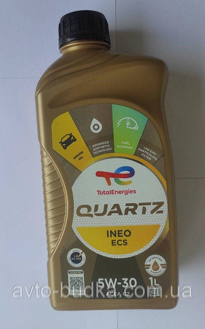 Моторна олива TOTAL 5W-30 INEO ECS 1L Київ - фото 1