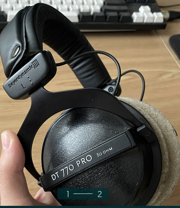 Наушники: Bayerdynamic DT770 PRO 80ohm. Киев - изображение 1
