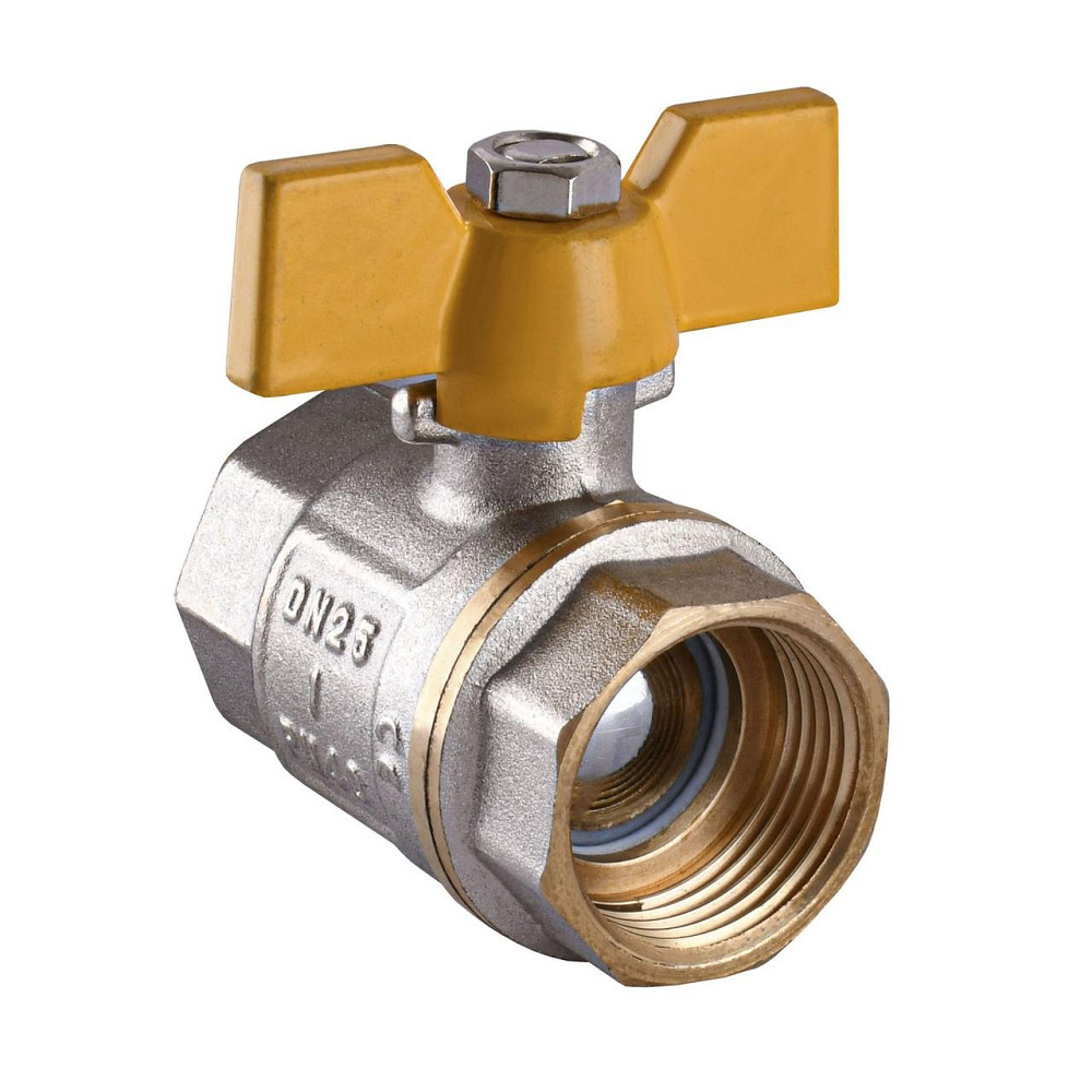 Кран шаровый прямой SOLOMON 1″ ВВ ЖБ PN40 В1007 (000001506) Киев - изображение 2