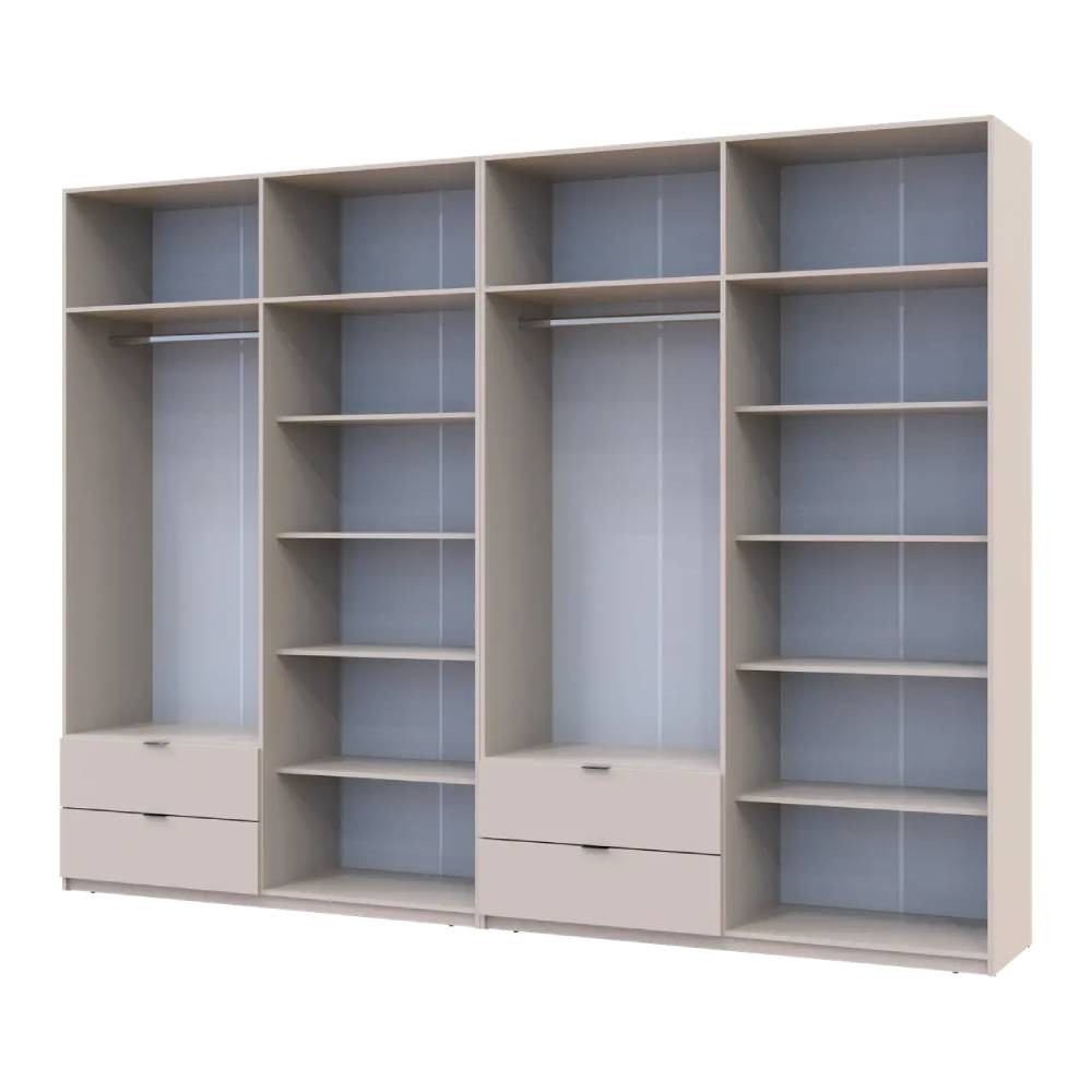 Шафа для одягу Doros Лукас Кашемір 4+4 ДСП 320х50х240 DRS-011720 (42005128) Львів - фото 3