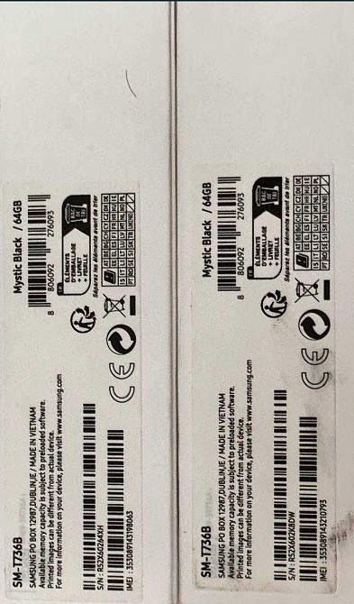 Планшет Samsung Galaxy Tab S7 FE 5G Black LTE + Стилус SM-T736 Новый. Киев - изображение 4