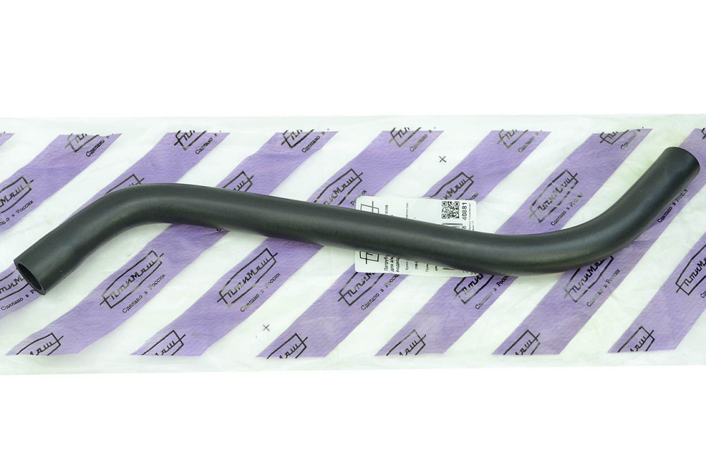 Патрубок 2108, 2109, 21099 задний подводящий №1 (мотор, длинный) печки Мукачево - изображение 1