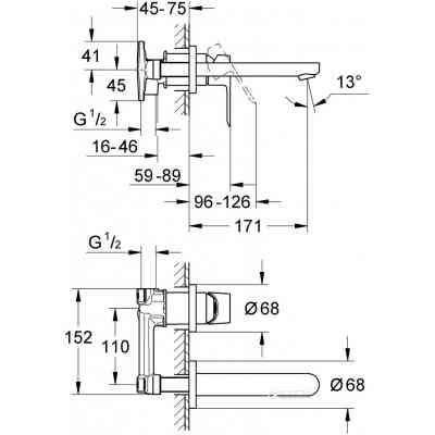 Змішувач Grohe BauLoop (20289000) Вінниця