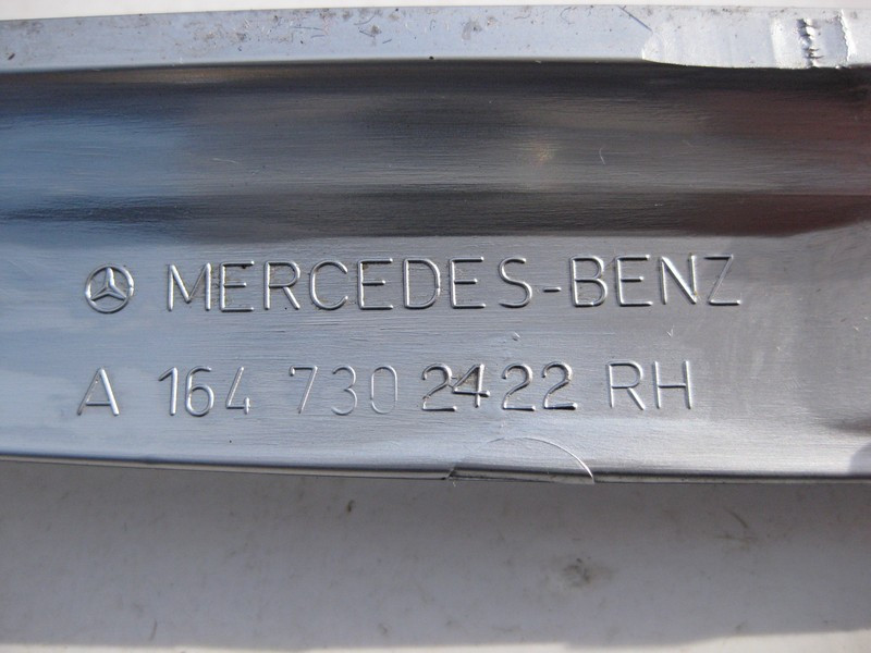 Mercedes-Benz  A1647302422 7H85 Декоративна хром накладка дверної карти задніх правих дверей GL X164 Одеса - фото 3