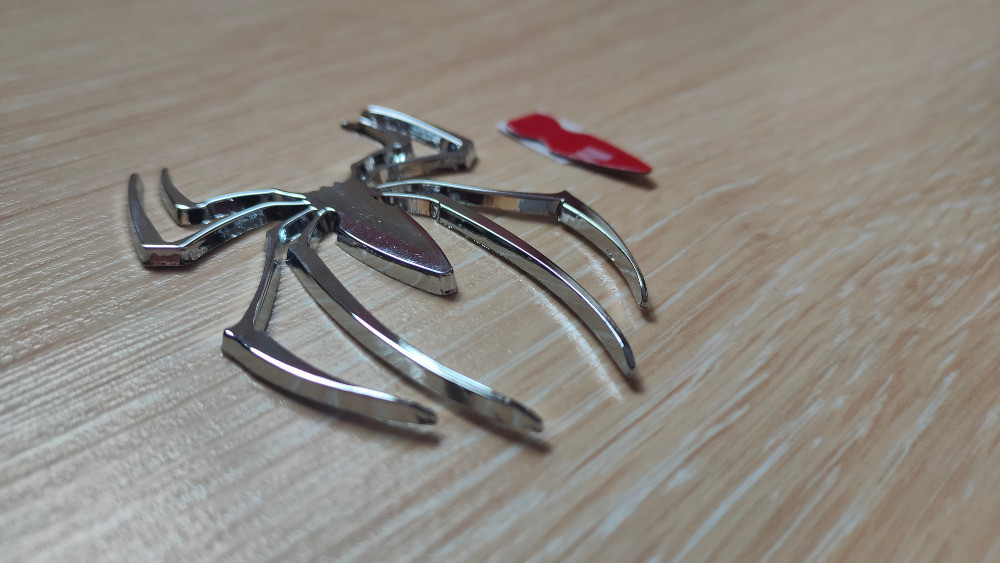 Наклейка Павук Металева на авто-мото Київ - фото 4