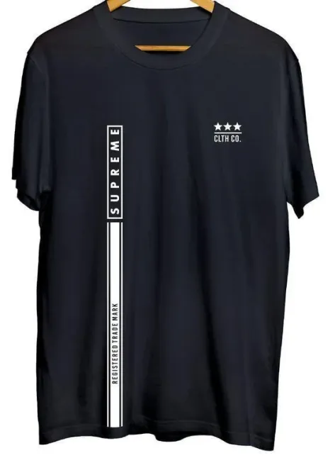 Футболка чоловіча с принтом  44 Чорний 2634326246 Дніпро - фото 1