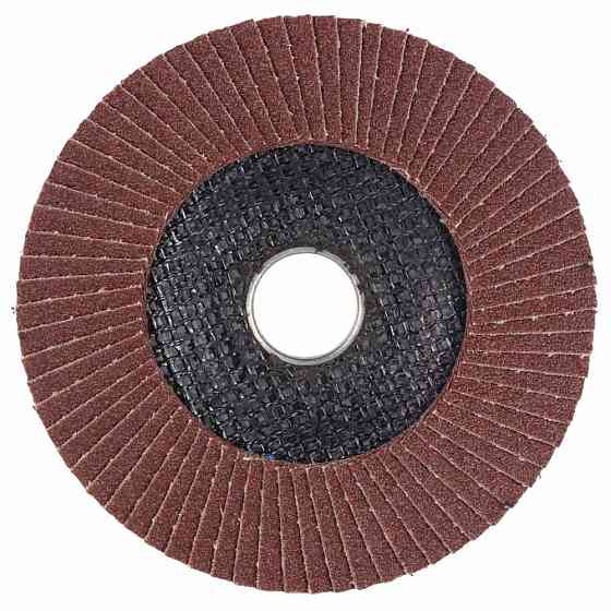 Круг лепестковый торцевой Т27 (прямой) Ø125мм P80 SIGMA (9172081) Ровно