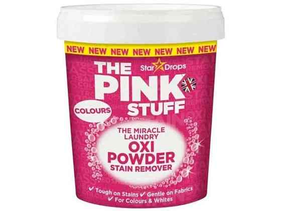 Плямовивідник для кольор речей 1кг OXIі Stain Remover Powder for COLOURS ТМ THE PINK STUFF Київ