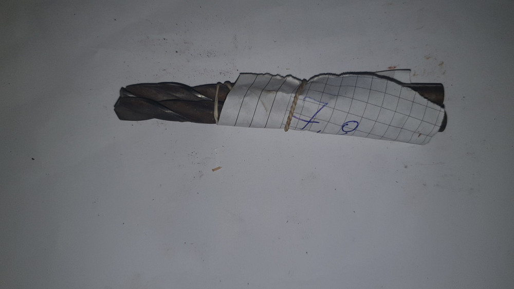 Сверло с цилиндрическим хвостовиком 7.9 мм. HSS. СССР. Харьков - изображение 1