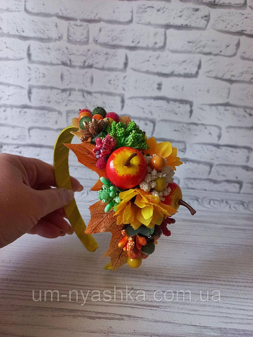 Віночок осінній "Осінь-половинка" Кривий Ріг - фото 4