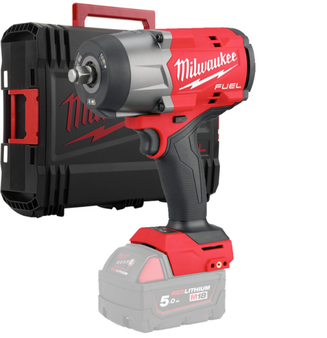Гайкокрут акумуляторний 1/2" MILWAUKEE, M18 FHIW2F12-0X, 2034Нм, (HD кейс) Одеса - фото 9
