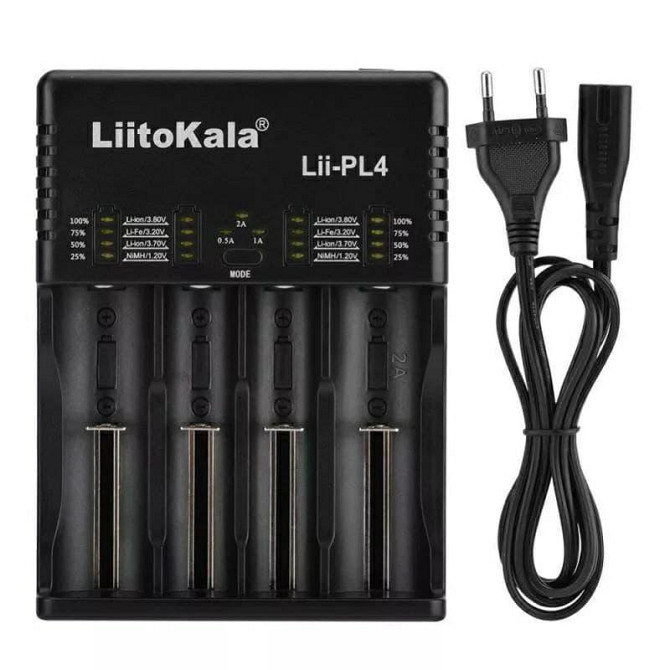 Универсальное заряднoe устройство Liitokala lii-Pl4 (на 4 канала) Винница - изображение 4