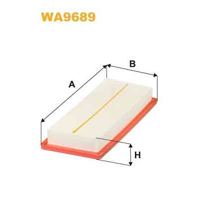 Повітряний фільтр для автомобіля Wixfiltron WA9689 Вінниця