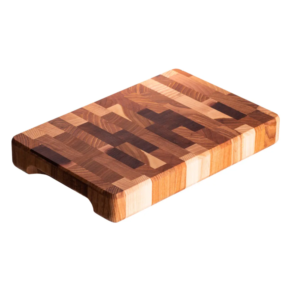 Деревянная разделочная доска из дуба 20x30 см Домино Киев - изображение 2