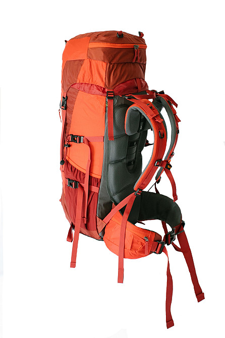 Туристический рюкзак Tramp Floki 50+10 красный Київ - фото 3
