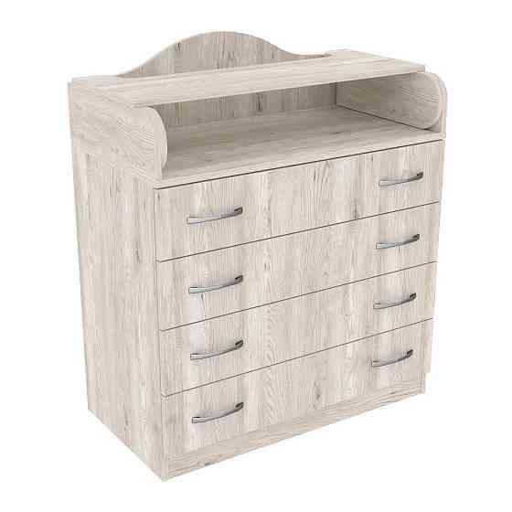 Комод пеленальний №1, Самоа Димчастий, 864/465/1020 Львів