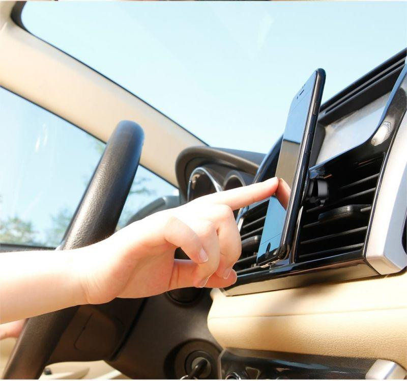 Магнітний автотримач для мобільних пристроїв Baseus Privity Series Pro SUMQ-PR0S (Сріблястий) Николаев - изображение 9