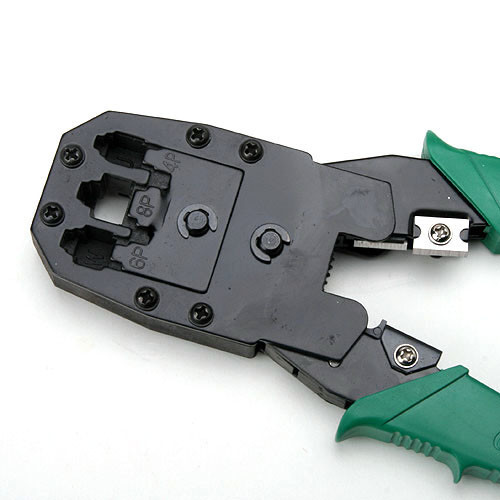 Набір для мережевика: кримпер, тестер, 100 RJ45 коннекторів Вінниця - фото 4