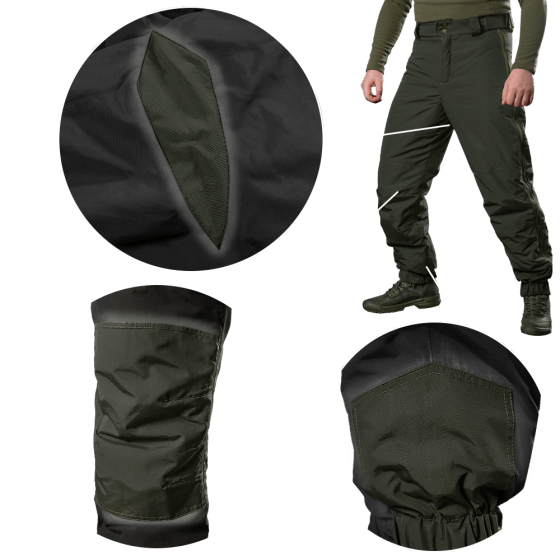 Зимові військові мембранні штани Defender 7 level (Оливкові) розмір 2XL Вінниця