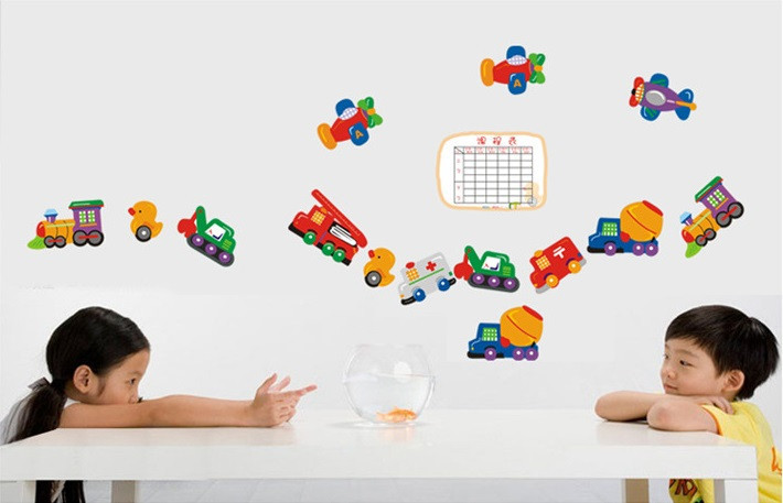 Декоративна наклейка на стіну в дитячу іграшку Київ - фото 5