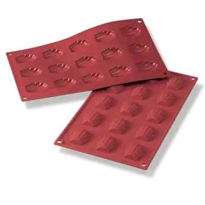 Форма для выпечки Silikomart "Мадлен" 44х34 мм, h 10 мм (SF031/C) Винница