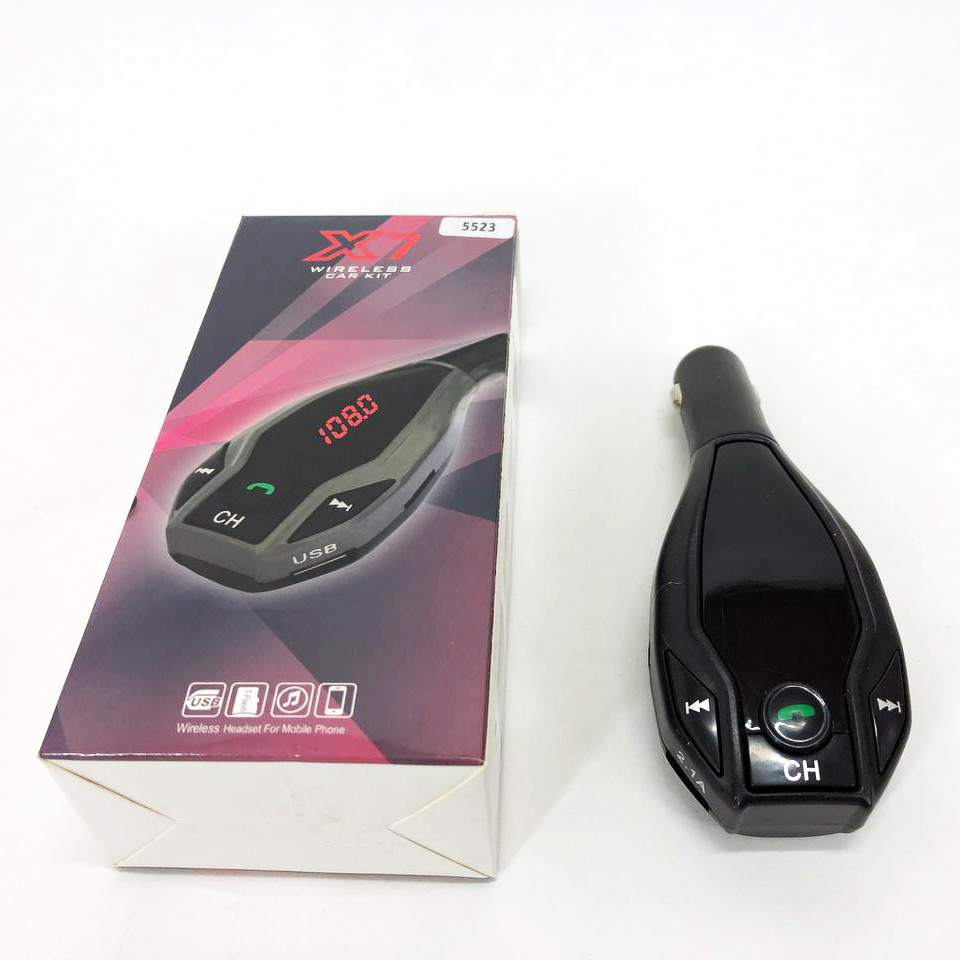 Fm модулятор FM MOD. X7 BT, Блютуз фм модулятор для автомобиля, Fm-модулятор на прикуриватель в машине NW-27 Львов - изображение 11