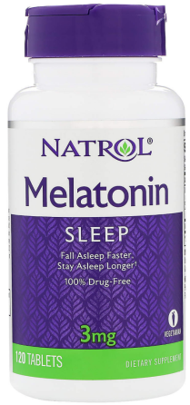 Мелатонін для сну Natrol Melatonin 120 таб Київ