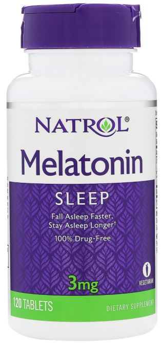 Мелатонін для сну Natrol Melatonin 120 таб Київ - фото 1