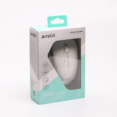 Мышка A4Tech FG15CS Air2 Wireless White (4711421001243) Винница - изображение 7
