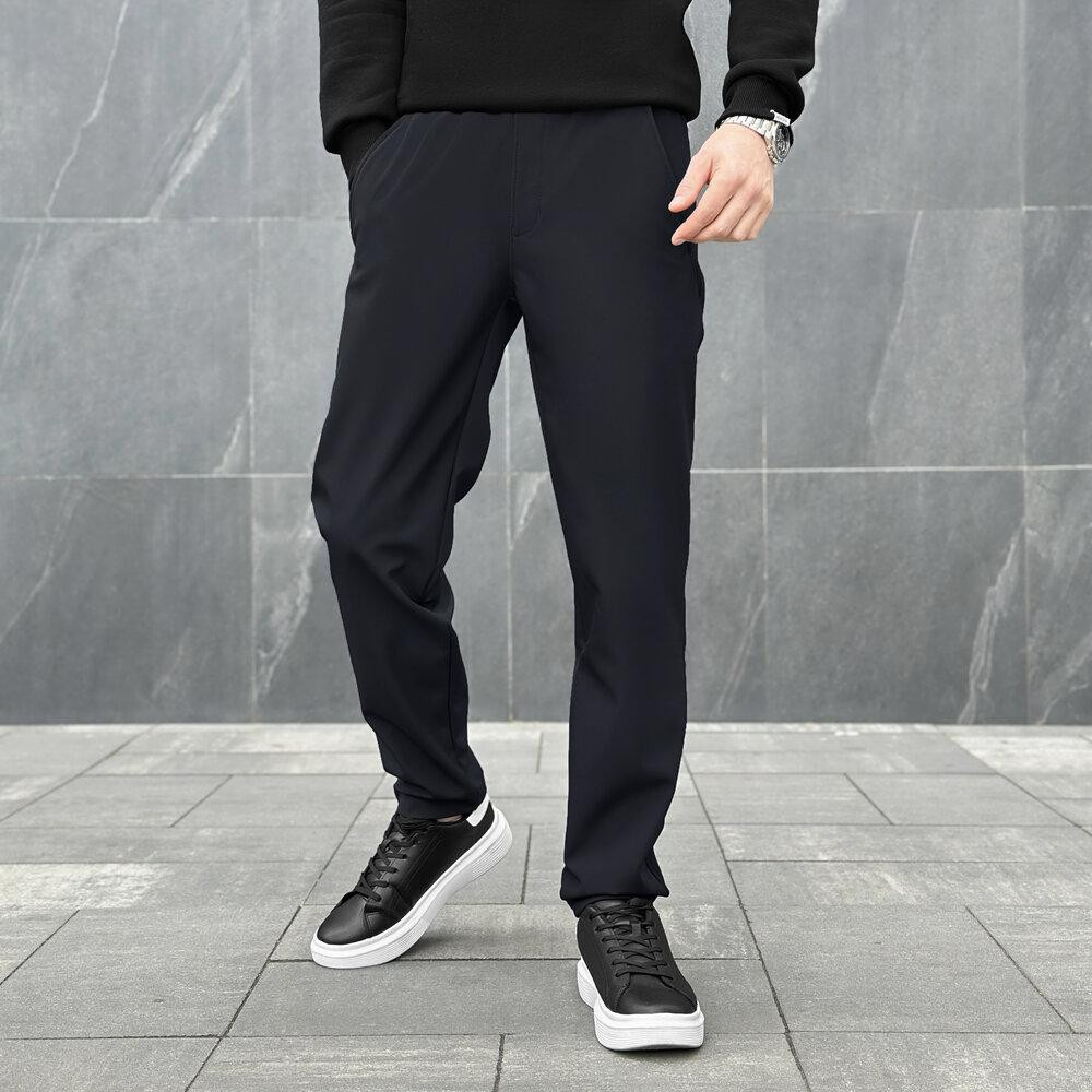 Брюки из софтшела для мужчин весенние осенние темно-синие Pobedov Point Киев - изображение 6