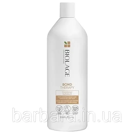 Кондиціонер для пошкодженого волосся Biolage Bond Therapy Conditioner 1000 Київ - фото 2