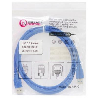 Дата кабель USB 3.0 AM/AM 1.5m Extradigital (KBU1629) Вінниця - фото 2