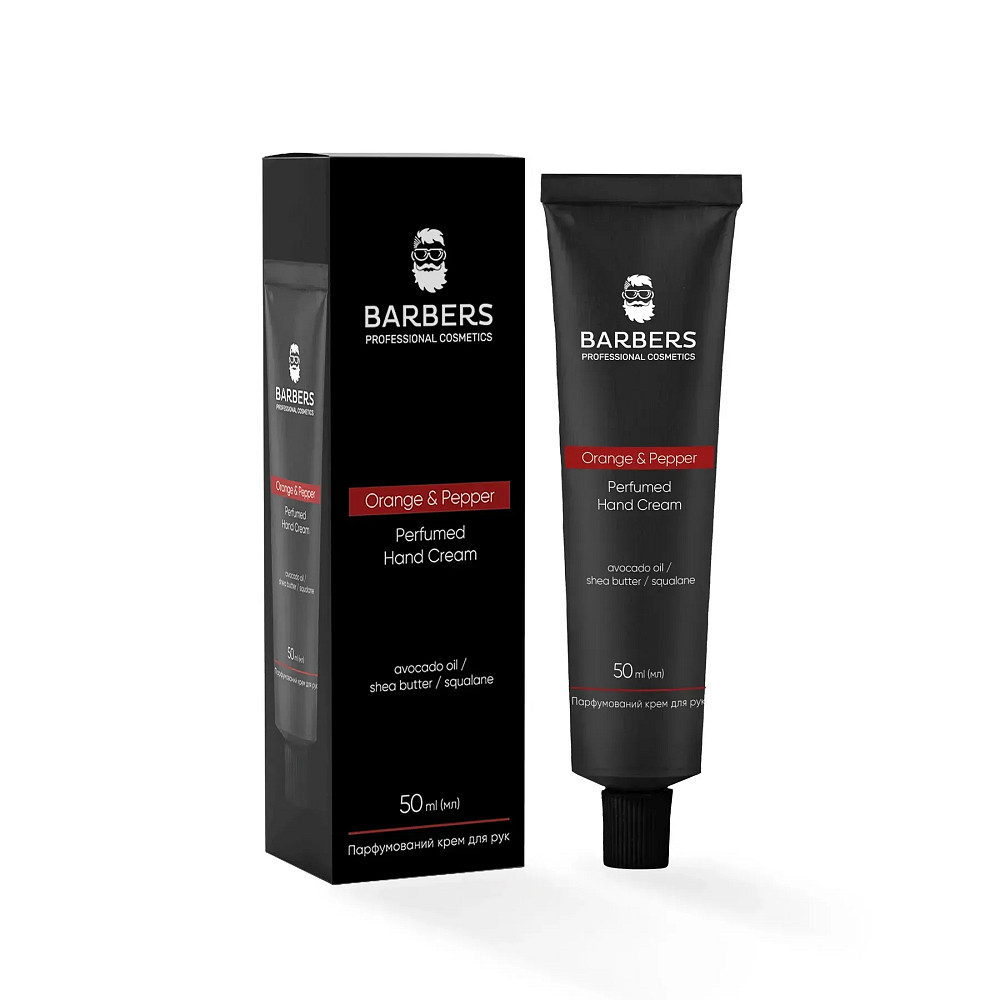 Парфумований крем для рук Orange & Pepper Barbers 50 мл Київ - фото 6