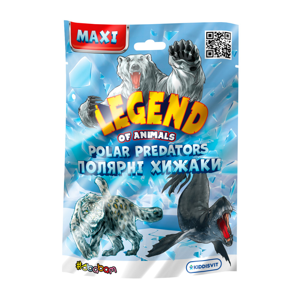 Стретч-іграшка у вигляді тварини серії Legend of animals Максі – Полярні хижаки Дніпро - фото 1