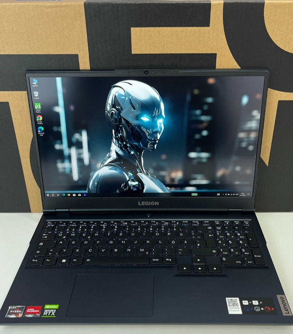 Новий Legion 165Hz RTX 3070 8Gb 130W Ryzen 5 5600H RAM 16Gb SSD 512Gb Ноутбук Київ - фото 1