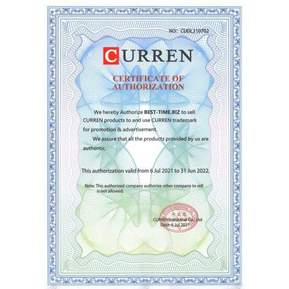 Годинник чоловічий наручний Curren Monreal Armor Black (2 ремінці) Київ - фото 10