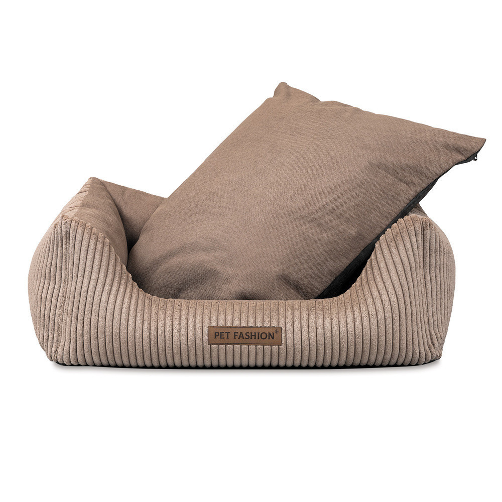 Лежак Pet Fashion DEVID для собак песочный 62*50*19 Киев - изображение 5