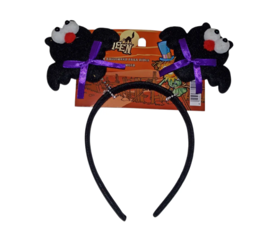 Обруч на Хэллоуин Летучие мысли one size разноцветный Киев