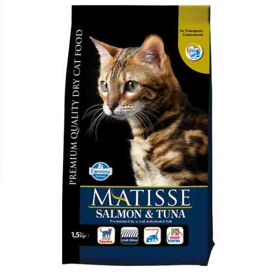 Сухий корм Farmina Matisse Adult Salmon & Tuna для дорослих котів, лосось та тунець, 1.5 кг Київ