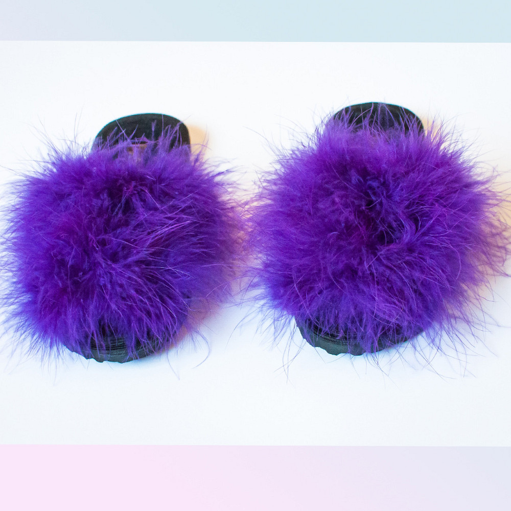 Тапочки детские для девочки PaGo Марабу  фиолетовые Одесса - изображение 2