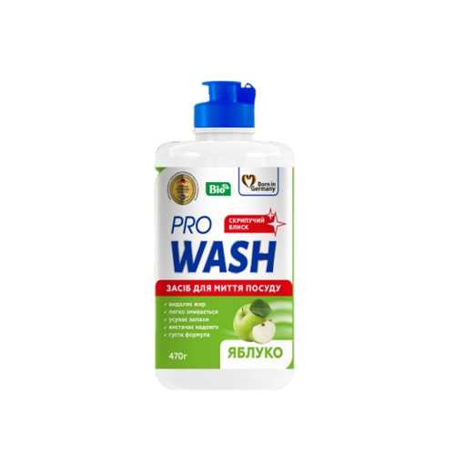 Засіб для миття посуду 470гр Стигле яблуко ProWash 2К Житомир - изображение 1