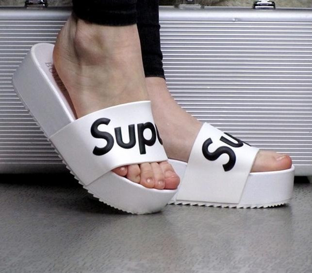 Шлёпанцы Тапочки Белые Сланцы на Танкетке Женские (размеры: 36,37,38,39,40,41) - 11-2 Днепр - изображение 7