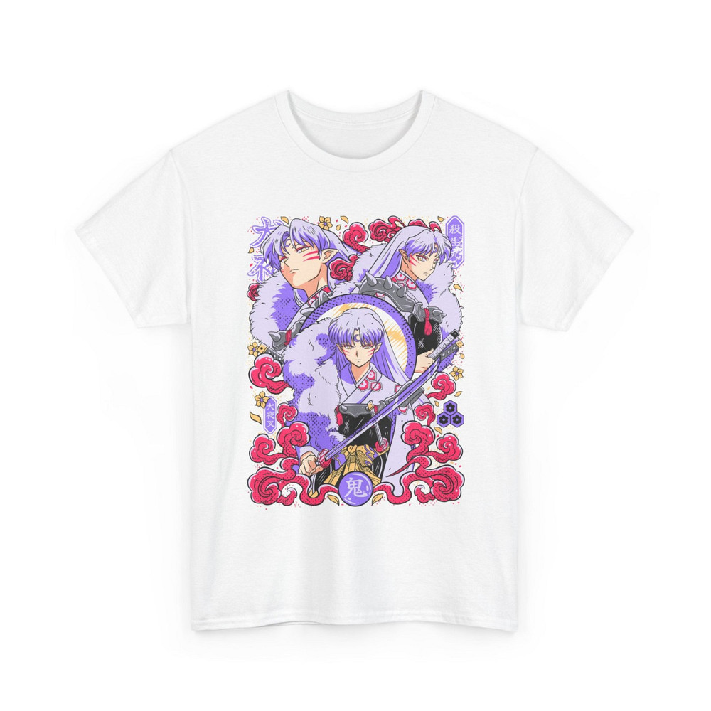 Футболка для мальчика аниме Інуйасха Кагоме Хигурасхи Сессхомару оверсайз (рост от 165 до 180 ) Черний AnimeJ0715m Днепр - изображение 7