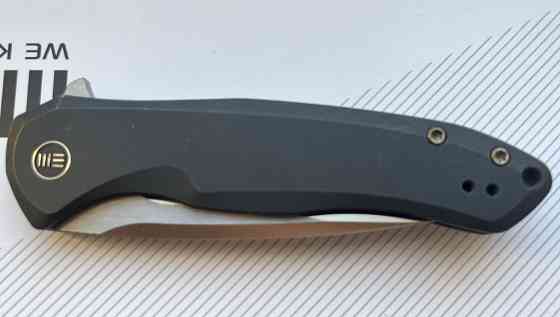 Нож складной We Knife Kitefin, titanium. Харьков