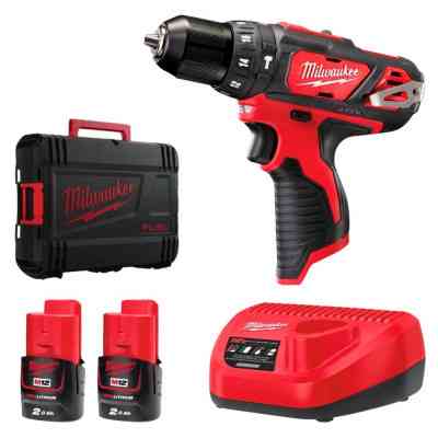 Шуруповерт Milwaukee M12 BPD-202C, 2x2Ah, кейс (4933441940) Вінниця