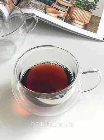 Чашка з подвійним дном Olens "Капуч-90" 280 мл Ручна мийка для дому кафе та ресторану Київ