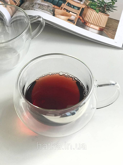 Чашка з подвійним дном Olens "Капуч-90" 280 мл Ручна мийка для дому кафе та ресторану Київ - фото 4