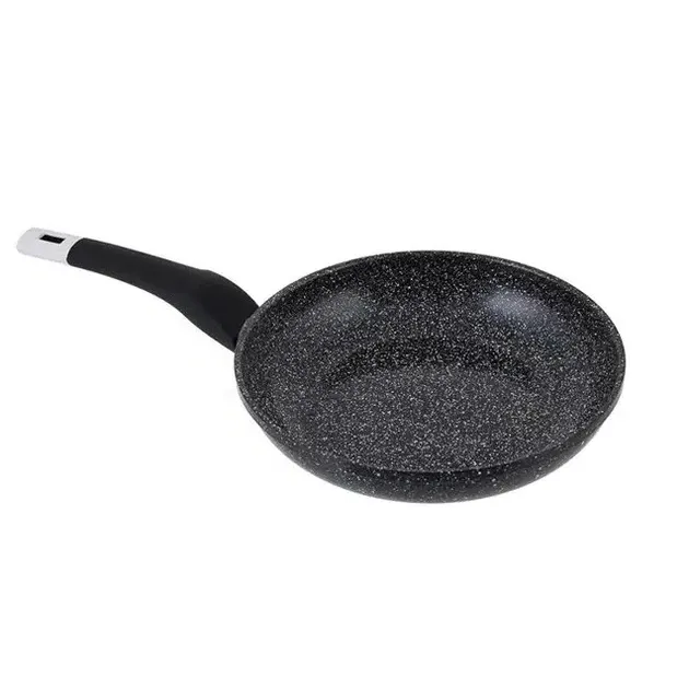 Сковорода UNIQUE UN-5132  18 см гранит темный Одесса - изображение 3